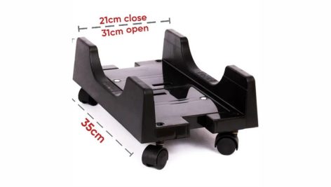 زیر کیسی پلاستیکی چرخ دار نگین