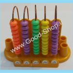 چرتکه آموزشی 5 رقمی مهتاب زرد