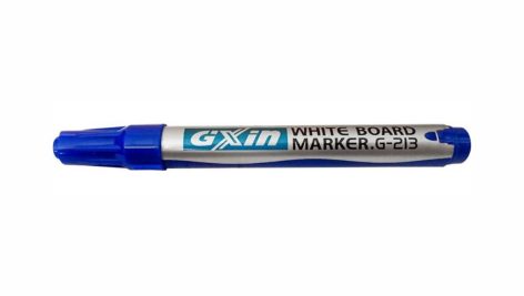 ماژیک وایت برد جیکسین آبی نوک تخت Gxin G-213