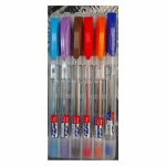 خودکار رنگی کیان ۶ عددی نوک ۱ میلیمتر