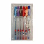 خودکار رنگی کیان ۶ عددی نوک ۱ میلیمتر