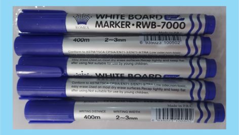 ماژیک وایت برد 2 میلی متری رومکس مدل RWB-7000