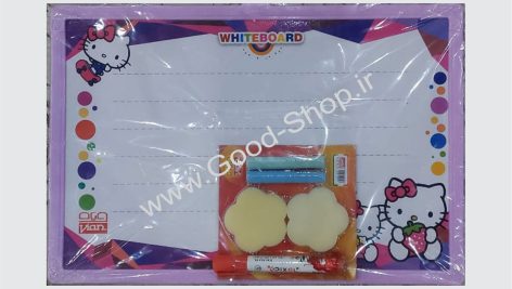 تخته وایت برد و تخته سیاه دو طرفه و قابدار ویان