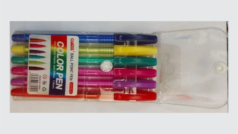 پک خودکار 6 رنگ