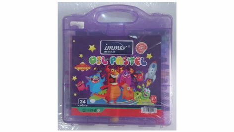 پاستل روغنی 24 رنگ ایمر مدل JM-619-24