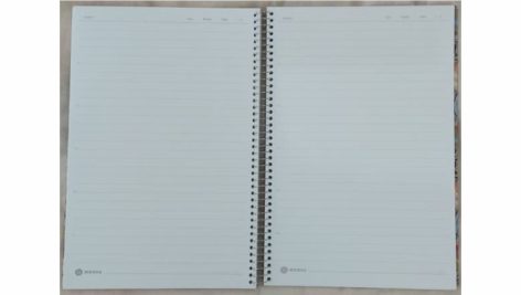 دفتر 100 برگ A4 سیمی جلد طلقی